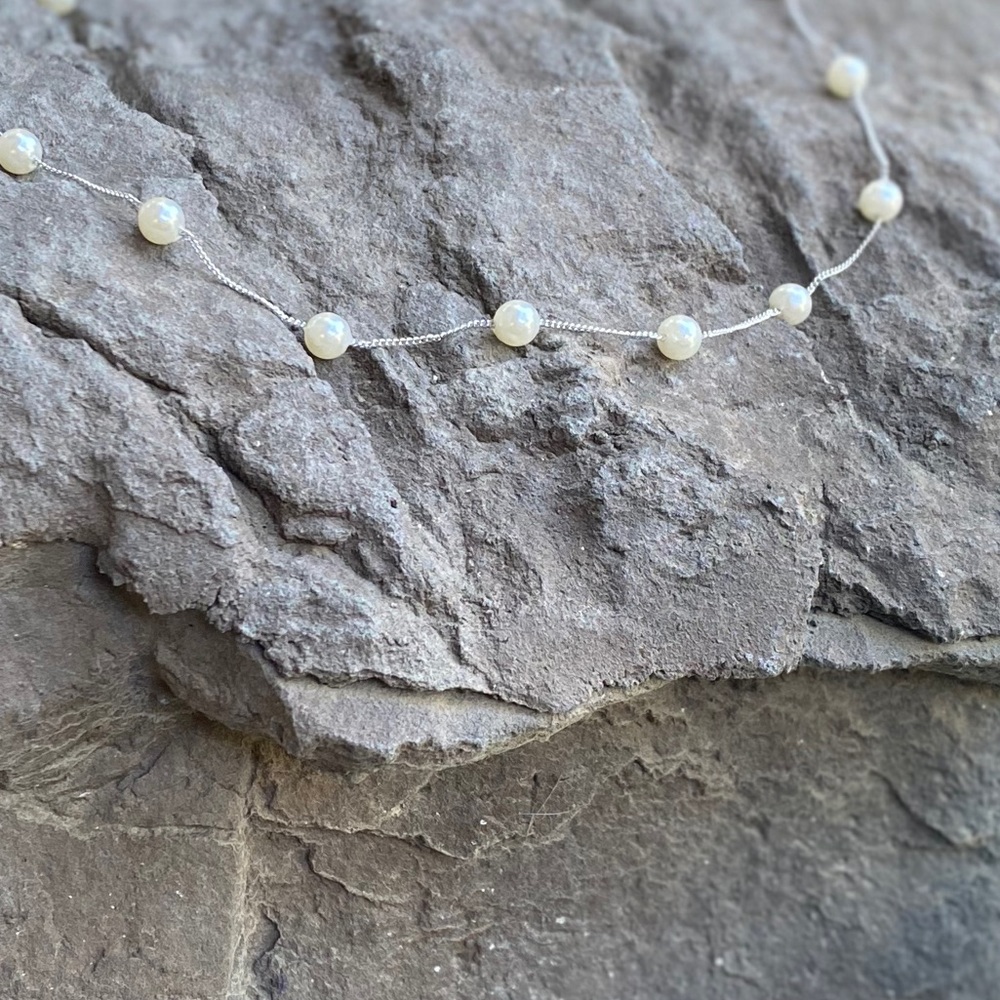 ⚠️NEW⚠️Dainty PEARL Choker Necklace - Picture 4 of 5